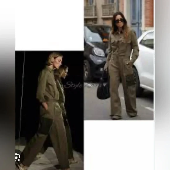 Zara Patchwork Jumpsuit.Limited Edition. New With Tags. - Picture 3 of 11